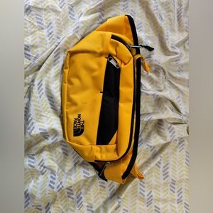 North face sling bag.